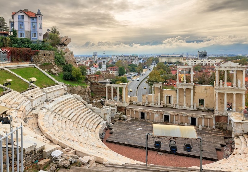 Ancient Plovdiv Roman Theater