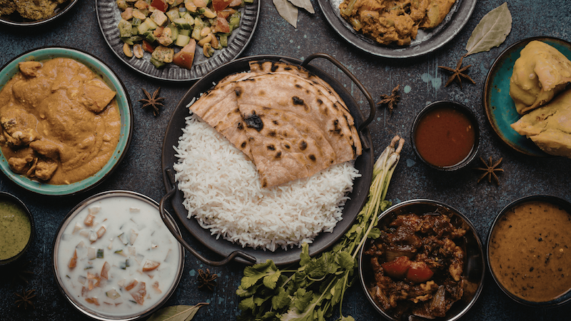 Indian Food, Delhi, India